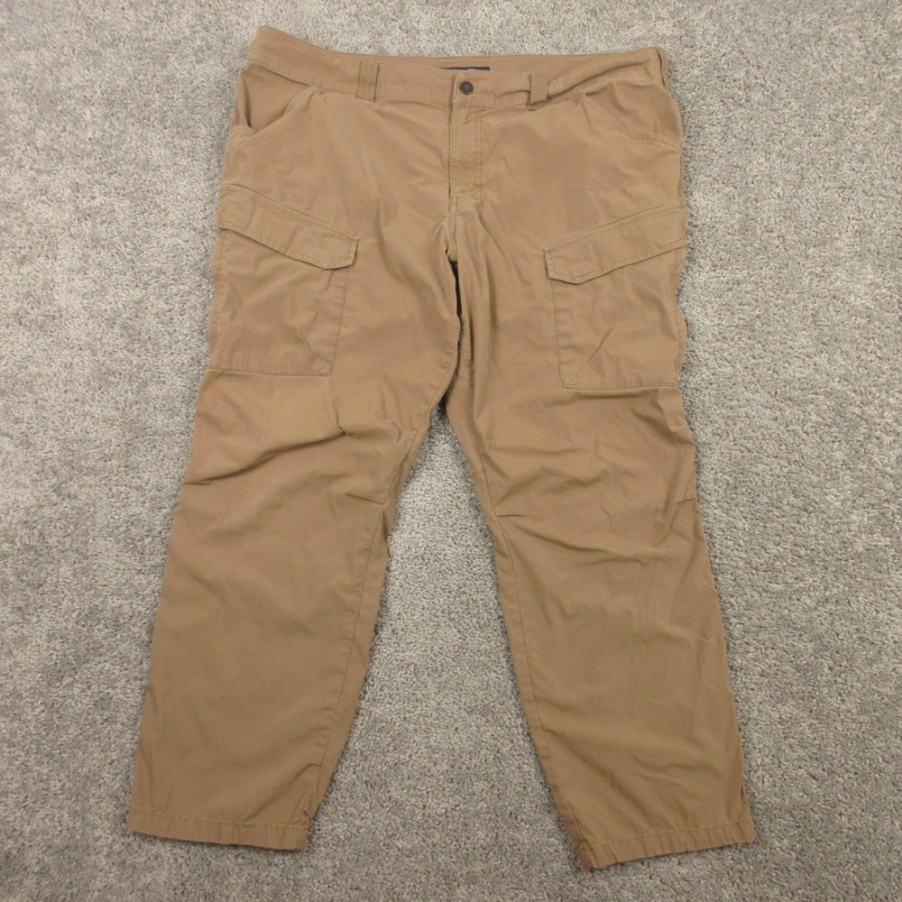 511 Tactical Pants Mens 42x27 (Tag 40x30) Brown Cargo Utility Workwear Combat